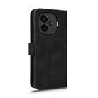 For vivo iQOO Z9 Skin Feel Magnetic Flip Leather Phone Case(Black) - 3