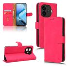 For vivo iQOO Z9 Skin Feel Magnetic Flip Leather Phone Case(Rose Red) - 1
