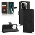 For vivo T3 Pro 5G India Skin Feel Magnetic Flip Leather Phone Case(Black) - 1