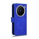 For vivo X200 Pro mini 5G Skin Feel Magnetic Flip Leather Phone Case(Blue) - 3