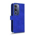 For vivo Y19s 4G Global Skin Feel Magnetic Flip Leather Phone Case(Blue) - 3