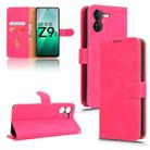 For vivo iQOO Z9 5G Global Skin Feel Magnetic Flip Leather Phone Case(Rose Red) - 1