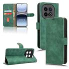 For vivo iQOO 13 Skin Feel Magnetic Flip Leather Phone Case(Green) - 1