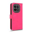 For vivo iQOO 13 Skin Feel Magnetic Flip Leather Phone Case(Rose Red) - 3