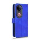 For vivo V50 Skin Feel Magnetic Flip Leather Phone Case(Blue) - 3