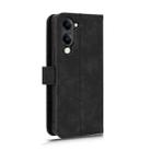 For vivo Y04 4G Skin Feel Magnetic Flip Leather Phone Case(Black) - 3