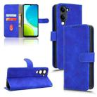For vivo Y04 4G Skin Feel Magnetic Flip Leather Phone Case(Blue) - 1