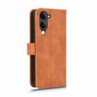 For vivo Y04 4G Skin Feel Magnetic Flip Leather Phone Case(Brown) - 3