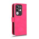 For vivo Y29 4G Global Skin Feel Magnetic Flip Leather Phone Case(Rose Red) - 3