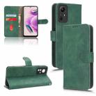 For Xiaomi Redmi Note 12S 4G Skin Feel Magnetic Flip Leather Phone Case(Green) - 1
