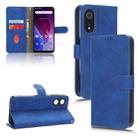 For CUBOT P60 Skin Feel Magnetic Flip Leather Phone Case(Blue) - 1