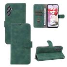 For Samsung Galaxy M34 5G Skin Feel Magnetic Flip Leather Phone Case(Green) - 1
