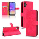 For Samsung Galaxy A05 4G Skin Feel Magnetic Flip Leather Phone Case(Rose Red) - 1