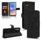 For Samsung Galaxy A05s 4G Skin Feel Magnetic Flip Leather Phone Case(Black) - 1