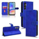 For Samsung Galaxy A05s 4G Skin Feel Magnetic Flip Leather Phone Case(Blue) - 1