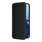 For OPPO Reno12 Pro 5G Global Carbon Fiber Texture Flip Leather Phone Case(Black) - 2
