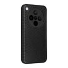 For OPPO Find X8 Carbon Fiber Texture Flip Leather Phone Case(Black) - 3