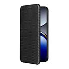 For OPPO Find X8 Pro Carbon Fiber Texture Flip Leather Phone Case(Black) - 2