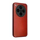 For OPPO Find X8 Pro Carbon Fiber Texture Flip Leather Phone Case(Brown) - 3