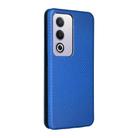 For OPPO A3 Pro Global Carbon Fiber Texture Flip Leather Phone Case(Blue) - 3