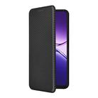 For OPPO A5 Pro 5G Global Carbon Fiber Texture Flip Leather Phone Case(Black) - 2