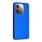For OPPO A5 Pro 5G Global Carbon Fiber Texture Flip Leather Phone Case(Blue) - 3