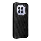For OPPO F29 5G Carbon Fiber Texture Flip Leather Phone Case(Black) - 3