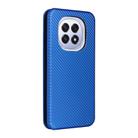 For OPPO F29 5G Carbon Fiber Texture Flip Leather Phone Case(Blue) - 3