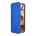 For OPPO Find X8 Ultra 5G Carbon Fiber Texture Flip Leather Phone Case(Blue) - 2