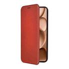 For OPPO Find X8 Ultra 5G Carbon Fiber Texture Flip Leather Phone Case(Brown) - 2