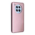 For OPPO Find X8s 5G Carbon Fiber Texture Flip Leather Phone Case(Pink) - 3
