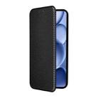 For OPPO Find X8s 5G Carbon Fiber Texture Flip Leather Phone Case(Black) - 2