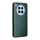 For OPPO Find X8s 5G Carbon Fiber Texture Flip Leather Phone Case(Green) - 3