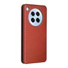 For OPPO Find X8s 5G Carbon Fiber Texture Flip Leather Phone Case(Brown) - 3