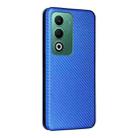For OPPO A5 5G / 4G Global Carbon Fiber Texture Flip Leather Phone Case(Blue) - 3