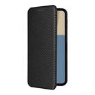 For Sharp Aquos Sense9 Carbon Fiber Texture Flip Leather Phone Case(Black) - 2