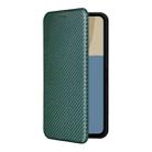 For Sharp Aquos Sense9 Carbon Fiber Texture Flip Leather Phone Case(Green) - 2