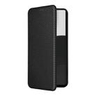 For Sharp Aquos R9 Pro Carbon Fiber Texture Flip Leather Phone Case(Black) - 2