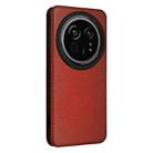 For Sharp Aquos R9 Pro Carbon Fiber Texture Flip Leather Phone Case(Brown) - 3