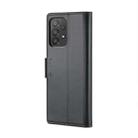 For Samsung Galaxy A33 5G CaseMe 023 Butterfly Buckle Litchi Texture RFID Anti-theft Leather Phone Case(Black) - 3