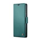 For Samsung Galaxy A34 5G CaseMe 023 Butterfly Buckle Litchi Texture RFID Anti-theft Leather Phone Case(Pearly Blue) - 2