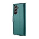 For Samsung Galaxy A34 5G CaseMe 023 Butterfly Buckle Litchi Texture RFID Anti-theft Leather Phone Case(Pearly Blue) - 3