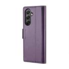 For Samsung Galaxy A34 5G CaseMe 023 Butterfly Buckle Litchi Texture RFID Anti-theft Leather Phone Case(Pearly Purple) - 3