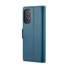 For Samsung Galaxy A73 5G CaseMe 023 Butterfly Buckle Litchi Texture RFID Anti-theft Leather Phone Case(Blue) - 3