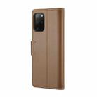 For Samsung Galaxy S20+ CaseMe 023 Butterfly Buckle Litchi Texture RFID Anti-theft Leather Phone Case(Brown) - 3