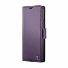 For Samsung Galaxy A53 CaseMe 023 Butterfly Buckle Litchi Texture RFID Anti-theft Leather Phone Case(Pearly Purple) - 2