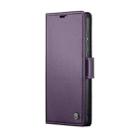 For Samsung Galaxy S20 FE CaseMe 023 Butterfly Buckle Litchi Texture RFID Anti-theft Leather Phone Case(Pearly Purple) - 2