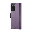 For Samsung Galaxy S20 FE CaseMe 023 Butterfly Buckle Litchi Texture RFID Anti-theft Leather Phone Case(Pearly Purple) - 3