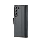 For Samsung Galaxy S21+ 5G CaseMe 023 Butterfly Buckle Litchi Texture RFID Anti-theft Leather Phone Case(Black) - 3