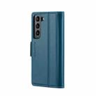 For Samsung Galaxy S21+ 5G CaseMe 023 Butterfly Buckle Litchi Texture RFID Anti-theft Leather Phone Case(Blue) - 3